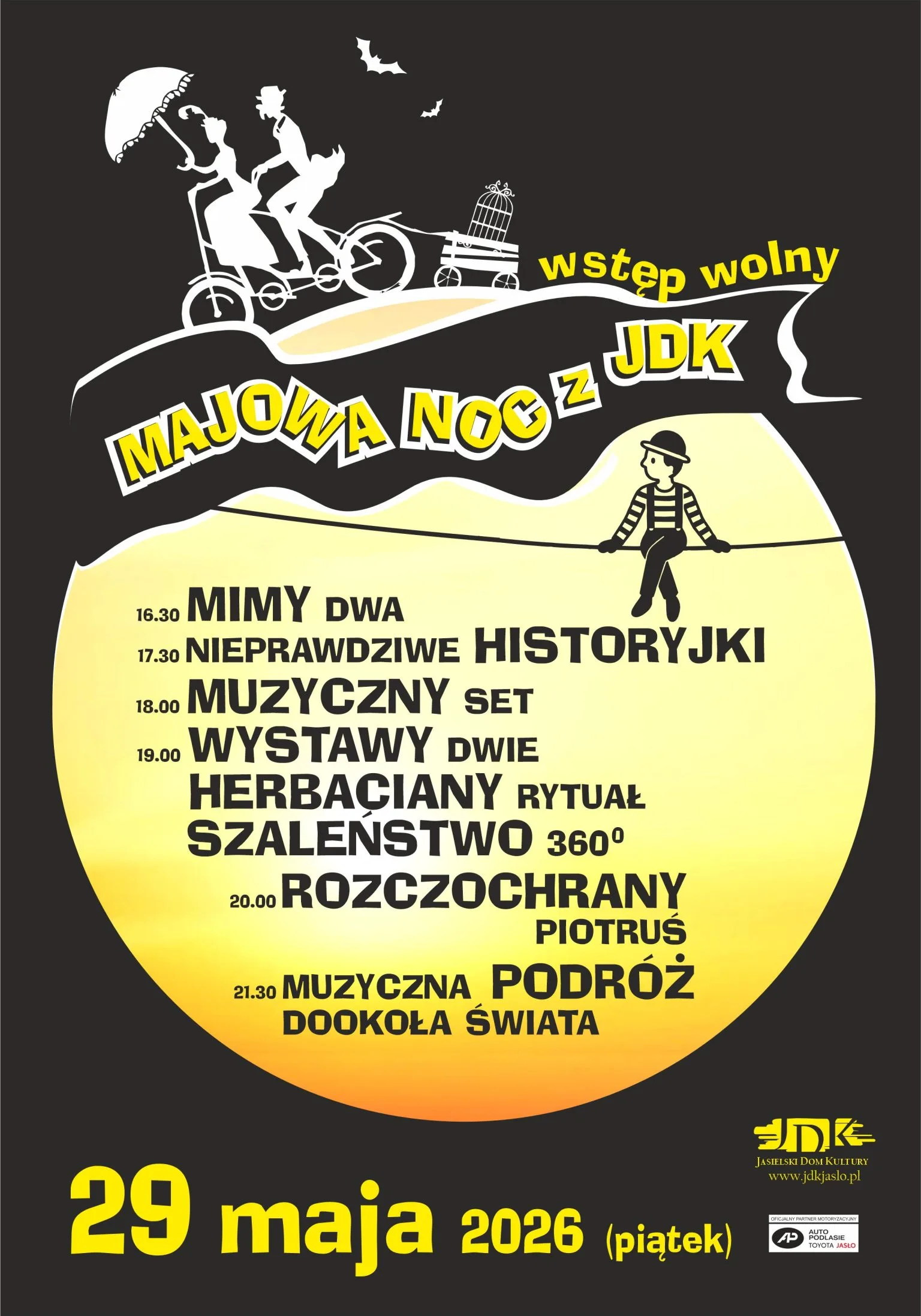 plakat majowa noc